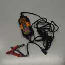 BLACK+DECKER BM3B Fully Automatic 6V/12V Battery Charger/Maintainer with Cable Clamps and O-Ring Terminals, Multi, 1.5 Amp