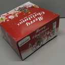 8FT Christmas Inflatables Giant Christmas Tree Yard Decoration, Xmas Blow Up Snowman Penguin Gift Box Outdoor Decorations with Falling Snow LED Lights for Holiday Lawn Decor, Xmas Gifts