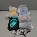 Ski & Snowboard Wall Rack for Garage - Fits Any Ski/board, Damage-Free Storage, Multi-color 4pck