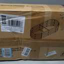 zizin 2 Pack Galvanized Raised Garden Bed Metal Oval Raised Garden Beds Outdoor Planter Box for Vegetables (6x3x1FT, Silver)