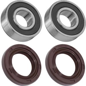 Caltric Front Wheel Ball Bearings & Seals Kit Compatible with Honda 70 Atc70 Atc-70 1978-1985