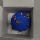 Interactive Dog Ball - Smart Dog Toy for Small & Medium & Large Dogs, Automatic Moving, Rotating & Bouncing, E-TPU Material, Interactive Dog Toys for Aggressive Chewers (Blue)