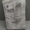 40" Wood Christmas Tree Collar, XL Hexagon Xmas Bottom Cover, Rustic Vintage Skirt for 7.5-11 ft Christmas Tree, Wooden Xmas Oversized Holiday Decor for Home Festive Party(White,Cute)