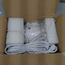 STERREN Pendant Grow Lights,30W Full Spectrum Plant Light with On/Off Switch, Auto Timer White Plug in Hanging Lights for Indoor Plants with 21 FT Height Adjustable Power Cord