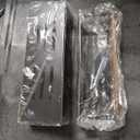 2 Pack Farmhouse Magnetic Spice Rack for Refrigerator Metal Magnet Basket Shelf for Fridge Seasoning Storage Organizers Home Decor Kitchen Accessories (Wooden Color)