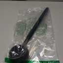 Back Scrubber for Shower, 24in Adjustable Handle Body Brush, Double Sided Shower Brush for Shower Exfoliating and Massage Can Produce Rich Foam, Long Handle Back Scrubber for Men Circular (Telescopic-black)