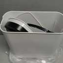 Cesun Automatic Motion Sensor Bathroom Trash Can with Lid, 2.6 Gallon Touchless Trash Bin, Smart Plastic Slim Garbage Can Small White Wastebasket for Toilet, Office, rv, Bedroom, Living Room