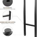 Counter Height Table Legs 36 inch, Bar Height Table Legs, Heavy Duty Metal Legs for Table, Home DIY Furniture Legs, Set of 2 (H Shape)