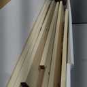 Behind The Door Bookshelf Kids,Wooden Behind Door Bookcase 5-Tier 31.5'', 31.5''Lx3.94''Dx71.85''H