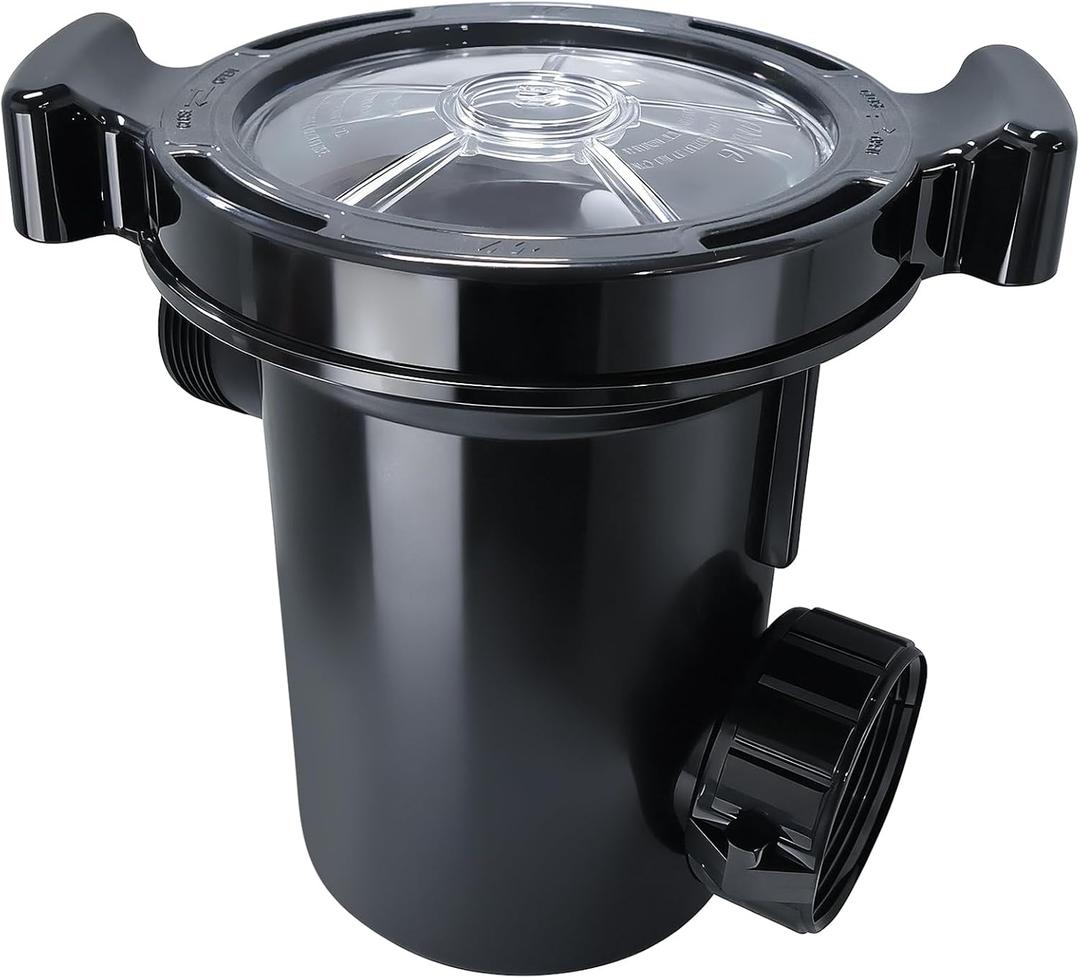 310-6500B Pump Strainer Housing with Lid & Basket Compatible with Waterway Hi-Flo Pumps