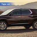 Window Visors Rain Guards Shield for 2009-2017 Chevy Traverse, Out-Channel Window Vent Wind Deflectors Visors Shades for 09-17 Traverse