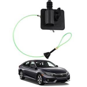 YzusGomumu 74700-TBA-A02 Car Fuel Lid Actuator Gas Door Assembly Compatible with 2016 2017 2018 2019 2020 2021 Honda Civic Fuel Lid Actuator Replaces# 74700TBAA02