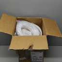 Pukomc 2 Pack Automatic Trash Can 12L /3 Gallon and 10L /2.64 Gallon Bathroom Trash Bin with Lid Touchless Small Smart Motion Sensor Garbage Cans for Kitchen, Bathroom,Living Room and Bedroom (white-two)