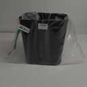 Nipogear 3 Gallons Efficient Trash Can Wastebasket, Fits Under Desk, Kitchen, Home, Office (Black, 3 Gallons) (1 Pack)