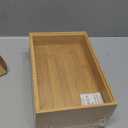 Chengu 2 Pcs Bamboo Bathroom Trays Small Vanity Tray for Toilet Tank and Bathroom Counter Top, Wood Napkin Holder Tray Organizer for Soap Dispenser Perfume Home Kitchen Decor, 9.8 x 5.5 Inch