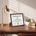 Edenseelake 8.5 x 11 Picture Frame Set of 22, Black 8.5 x 11 Certificate Frame Bulk for Award Document Diploma, Wall or Tabletop Display