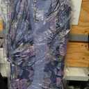 R&M Richards Women's Metallic Floral Print Mesh Jacket & ITY Tank Dress