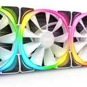 NZXT Kraken Z73 360mm AIO CPU Liquid Cooler - Customizable LCD Display - RGB Connector - 3x 120mm Radiator Fans - White