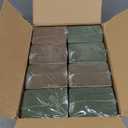 Noe & Malu Floral Foam Blocks 8 Pack Large Green Flower Foam Bricks (9 x 4 x 3) for Fresh & Artificial Flowers, Wet or Dry Floral Arrangement Supplies for Florists & DIY Crafts