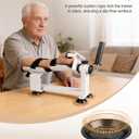 Wrist Assisted Exerciser - Wrist Rotation Exerciser with Adjustable Resistance & Bi-Directional Rotation for Home Wrist Strength Training, Ambidextrous Use