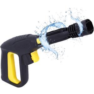 Pressure Washer Gun for Karcher, Replacement Pressure Washer Gun High Pressure Washer Spray Gun for Karcher K3 K4 K5 K6 K7 Hose Quick Connect System, 11 inches x 1 inch x 3 inches