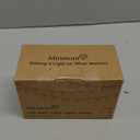 Minetom Star String Lights Battery Operated - 17 ft 50 LED Star Fairy String Lights with Timer, Waterproof for Indoor Bedroom Tent Loft Bed Patio Party Wedding Ramadan Decorations, Warm White