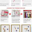 Magxvouy Cross Stitch Kits Stamped Full Range of Embroidery Kits,Cross Stitch Patterns Needlework Kits for Beginners 11CT Printed Kits&Succulent Plant Sunrise 16x20 inch (Graphics10)