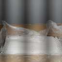 Clear Acrylic Dog Playpen Indoor, Puppy Cat Small Pet Play Pen, Pet Cat Foldable Playpen for Rabbits, Dog Fence Crate Kennel Whelping Cage (White, 10 Panel)