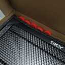 Update Heat-Resistant Coating Honeycomb Laser Bed, 400x400mm Honeycomb Durable Steel Honeycomb Panel Table for Most Laser Engraver, Desktop-Protecting, 15.7"x15.7"