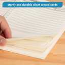 2 x 2 Packs Church Notes Notebook,Sermon Notes Notebook,Church Notes Journal,Scripture Notes, 80 Double-Sided Page,Transparent Waterproof Hardboard Cover