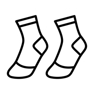 3 Colored Pairs Of Socks For Men And Women