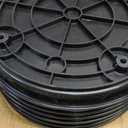 6 Packs Plant Caddy with Wheels 11.8" Plastic Rolling Plant Dolly Coasters Heavy-duty Wheeled Planter Mover Rollers Indoor Outdoor Wheeled Flower Pot Base Suacers with Casters, Black