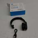 LEAYU Bluetooth Headset, 60hrs Noise Canceling V5.2 Over Head Headphones, Single Ear Trucker Wireless Headset with Mic, Mute Button, Multipoint, for Phones PC Computer Truck Driver Office Work - Black : Electronics