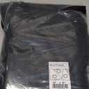 NICETOWN Pitch Black Solid Thermal Insulated Grommet Blackout Curtains/Drapes for Bedroom Window (2 Panels, 42 inches Wide by 63 inches Long, Black)