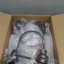 Outdoor Barn Light Fixture, 11.5” Farmhouse Exterior Wall Sconce, Industrial Wall Mount Porch Light, Weather Resistant Outside Lighting for Patio Garage Yard, E26 Base, Oil Rubbed Bronze, 2 Pack