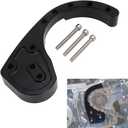 AnXin Engine Case Saver Case Protection Chain Guard CNC for Banshee 350 YFZ350 1987-2006 Black