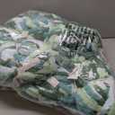 12 Pack Tie Dye Chunky Chenille Yarn for Crocheting & Knitting, 26yds 7.5 oz Each Skein Soft Fluffy Kitting Yarn Set, Multi Color Plush Yarn for Handcrafts Weaving Making Blankets, Blue Green (Blue+Sage+Olive)