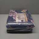 Living Room Rug 5x7 Rug Machine Washable Floral Peacock Area Rug Non Slip Floral Animal Vintage Low Pile Large Rug for Living Room, Bedroom, Farmhouse, Dining Room, Kids Playroom (Cobalt blue)