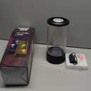 TOUBIK Jellyfish Lamp LED Mood Night Light with 7 Color Changing, Remote Control Large Jellyfish Aquarium Tank Night Light to Decorate Home Office, Gifts for Kids Teens Adults, 5.12" Dia x 11.42" H (Black)