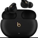 Beats Studio Buds + | True Wireless Noise Cancelling Earbuds, Enhanced Apple & Android Compatibility, Built-in Microphone, Sweat Resistant Bluetooth Headphones, Spatial Audio - Black/Gold