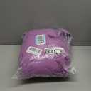 Kid's Waterproof Ski Jacket Warm Fleece Lined Hooded Boy's and Girl's Winter Jacket Breathable Removable Coat (10-12 Years, Purple)