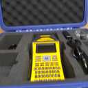 Brady M610 Bluetooth Handheld Label Maker with Hard Case (M610-B-KIT). Durability Meets The widest Range of Data Entry Options. Replaces BMP61-W,Yellow/ Gray