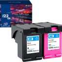 122 XL High-Yield Ink Cartridges Ink Cartridge Replacement for HP 122 122XL for HP Deskjet 1010 1050 2000 2050 3000 3050 3050A 1510 Printers