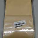 50 Pcs 6.3 Inch Brown Kraft Paper Bread Bags with Tin Tie, Small Homemade Bread Packing Bag, Thickened Storage Bagel Bag with Clear Window for Sourdough, Baked (Medium)