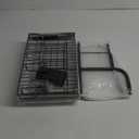 1Easylife Drying Rack, Metal 3-Tier Large Capacity Dish Rack with Utensil Holder, Cutting Board Holder, Drain Board Tray for Kitchen Counter Storage (Black)