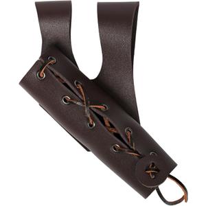 Medieval Knight Sword Holster with Pu Leather Waist Belt Dagger Frog Scabbard Viking Pirate LARP Rapier Holder Cosplay
