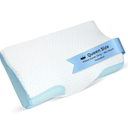 Derila Queen Size Cooling Pillowcase | Optimal Temperature Control for Your Derila Memory Foam Pillow for Perfect Sleep. Quality Material White Pillowcase ensures for Derila Anti Snore Pillows
