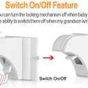 20 Pack Magnetic Cabinet Locks Baby Proofing - Vmaisi Children Proof Cupboard Drawers Latches - Adhesive Easy Installation