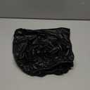 Tookie PU Leather Soft Stretch Dining Bench Cover, Waterproof Elastic Removable Seat Cushion Slipcover for Kitchen Dining Bench Seat Protector (Black)