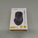 Premium Wireless Bluetooth Versatile Mouse,8000 DPI,6 RGB Backlit,USB C Rechargeable,Ergonomic,2.4G/BT/Wired,Rapid Fire Key,75-Hour Power Capacity,Ideal For Gaming/Office/Home/PC Computer/Laptop/Mac